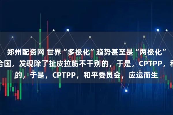郑州配资网 世界“多极化”趋势甚至是“两极化”趋势越来越明显，联合国，发现除了扯皮拉筋不干别的，于是，CPTPP，和平委员会，应运而生